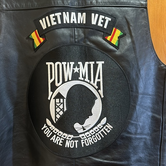 Harley Davidson vest Vietnam Vet embroidery size XXL - Picture 5 of 6
